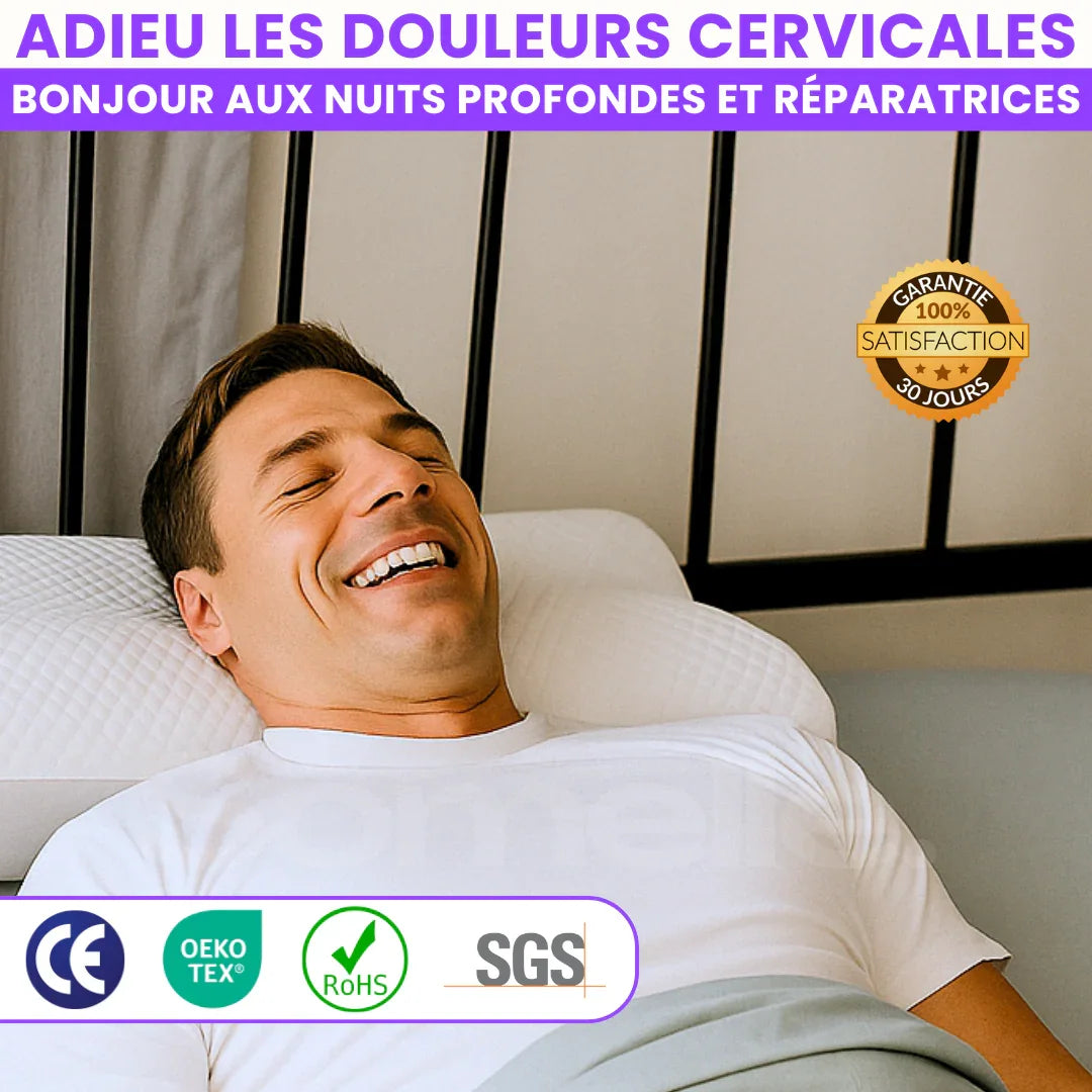 Oreiller Ergonomique Cervical Somelle™ - Somelle