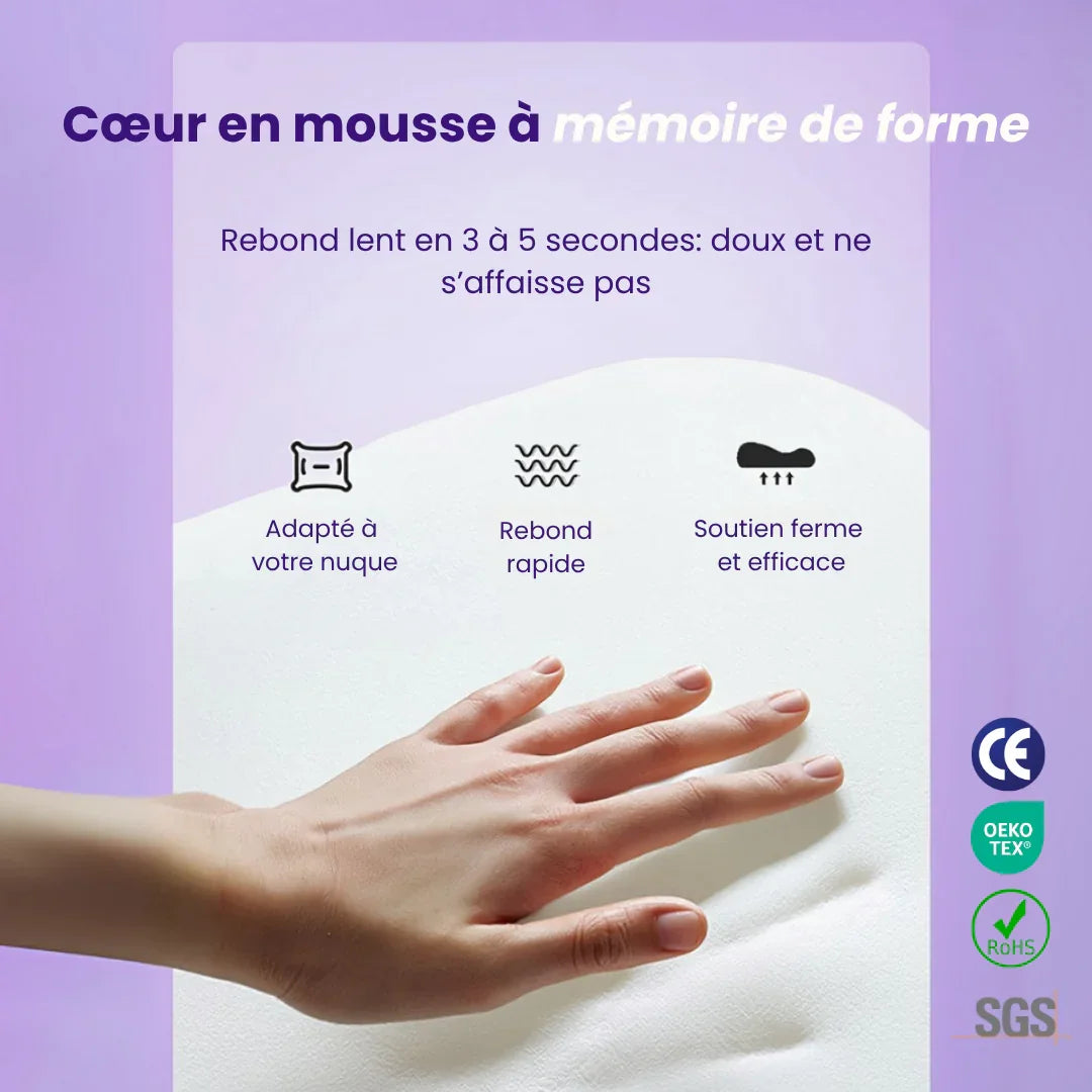 Oreiller Ergonomique Cervical Somelle™ - Somelle